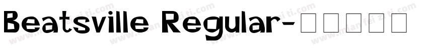 Beatsville Regular字体转换